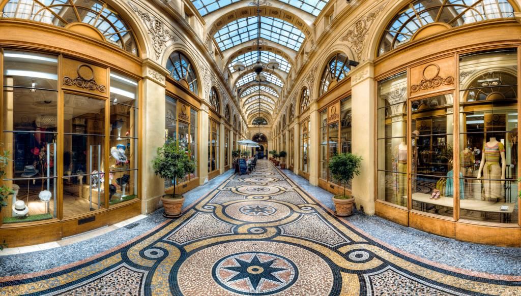 The magic of the covered passages of Paris