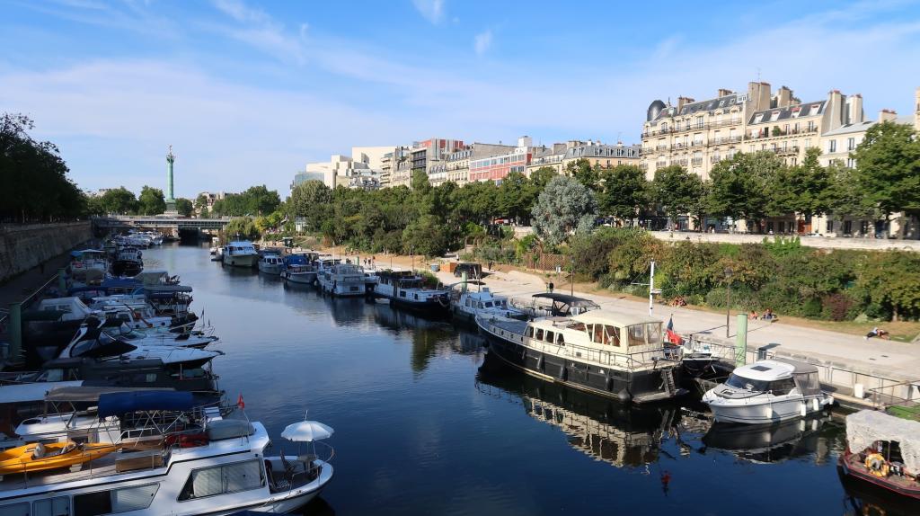 Une parenthèse au bord de l’eau entre Bastille et la Seine