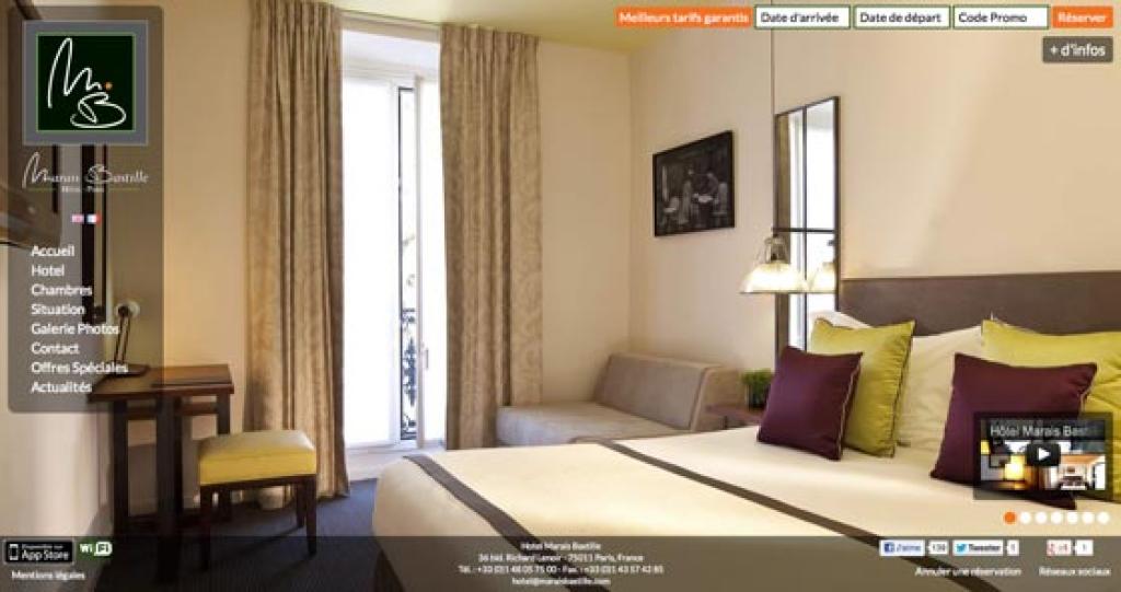 Hotel Marais Bastille vous garantit ses meilleurs tarifs sur son site