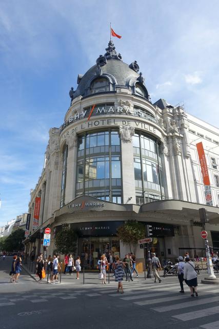 A shopping trip to the BHV/Marais and the district’s small shops