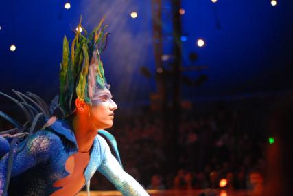 The Cirque du Soleil ; circus meets cinema