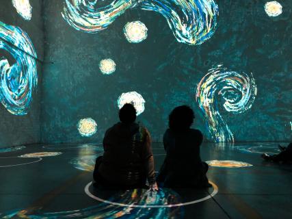The bewitching experience of an immersive dive into works of art